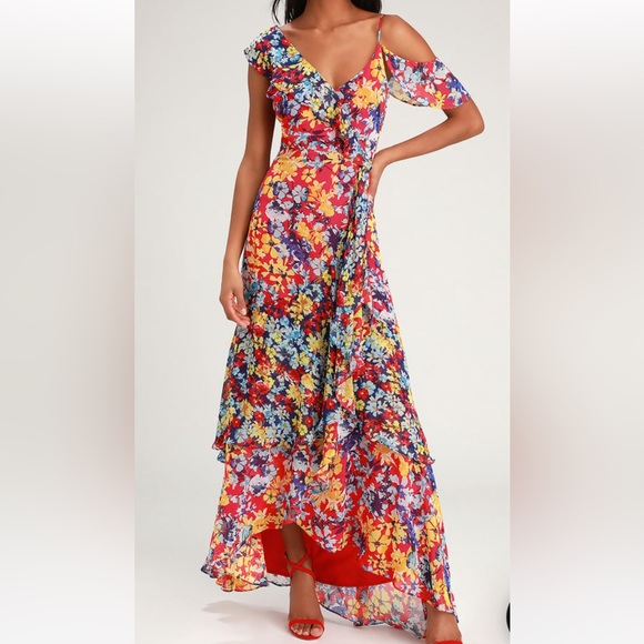 Radiant Ruby Dress